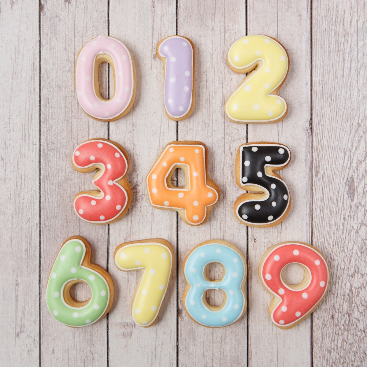 数字クッキー