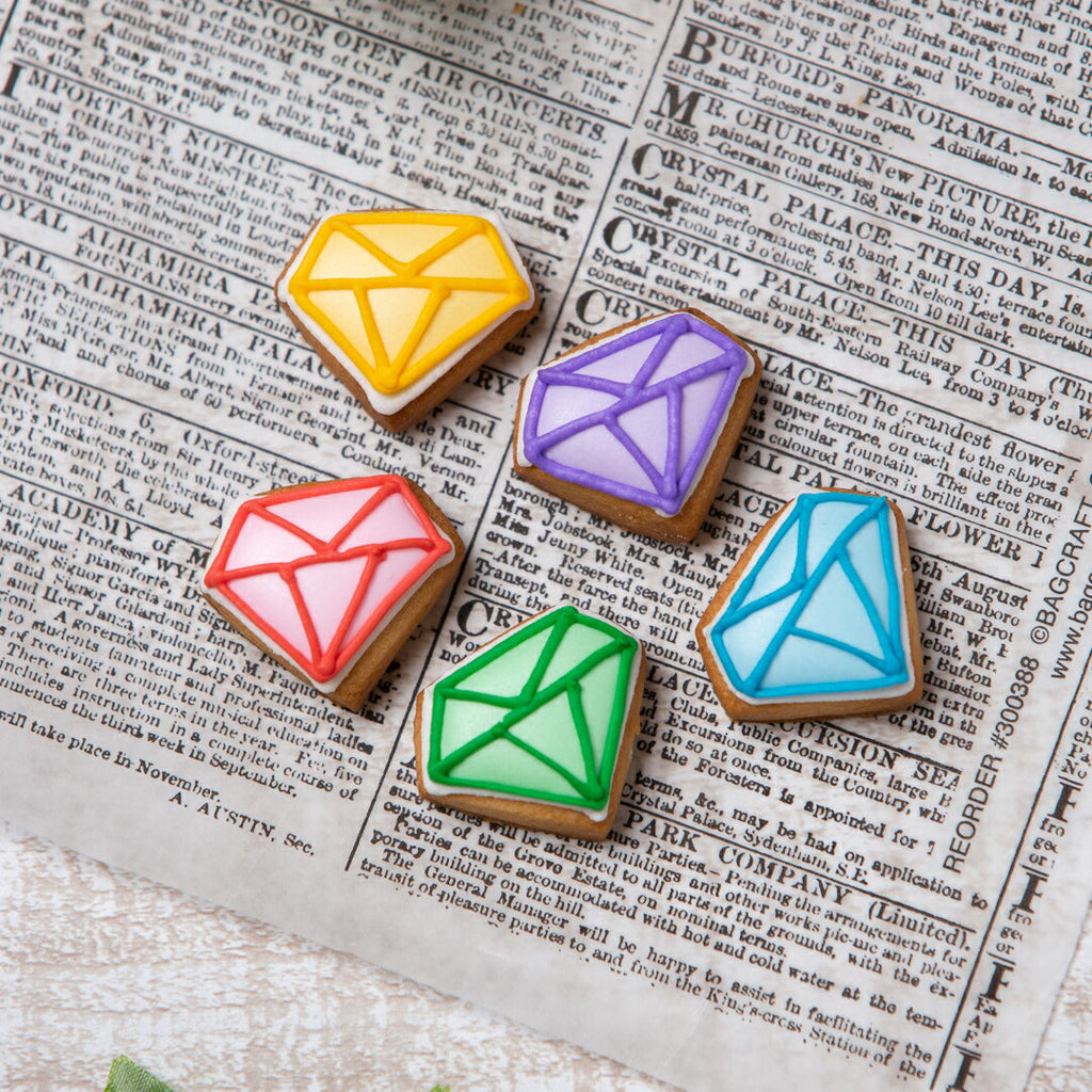 ケーキデコ用ダイヤ5個入